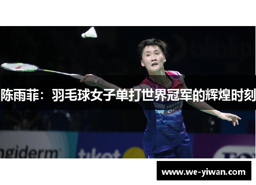 陈雨菲：羽毛球女子单打世界冠军的辉煌时刻